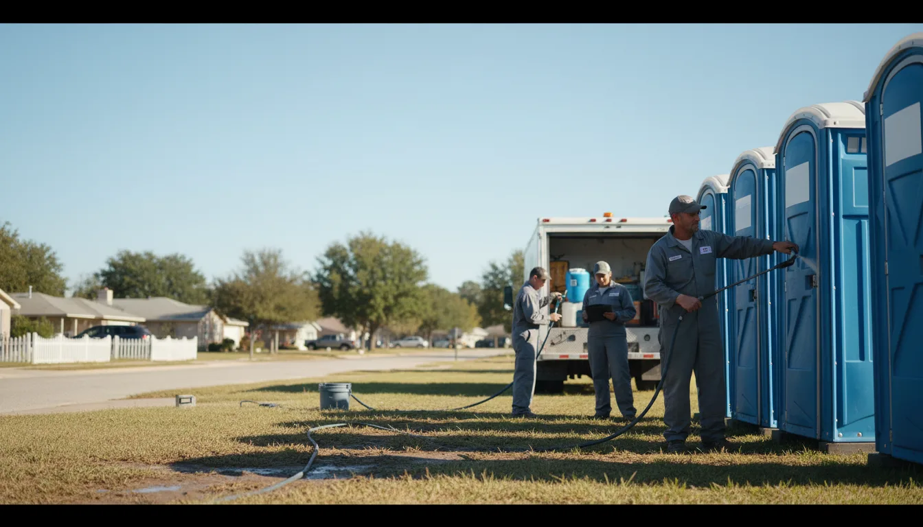 Long-Term Portable Toilet Rental in Armour, SD near me